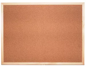 Korková jednostranná tabule Economy 120x90 (5 ks v kartonu)