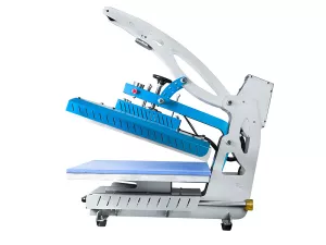 Topdrop – Manuální tepelný lis na trika a ploché předměty s automatickým otevíráním a rozměrem pracovní desky 100 x 50 cm. ARTA | Kancelářská technika od Topdrop.cz