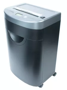 Kvalitní skartovací stroj atraktivního designu s podélným řezem.