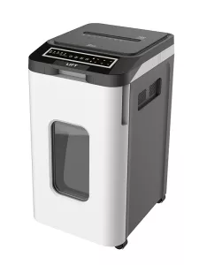 Skartovací stroj s automatickým podavačem na 350 listů 70g/m2.