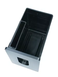 Topdrop – skartovač v křížovém řezu 2 x 10 mm, skartuje až 20 listů papíru gramáže 70 g/m2, navíc i CD/DVD, svorky, plastové karty, objem koše 40 l, doba skartace 60 min. AT | Kancelářská technika od Topdrop.cz