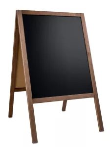 Dřevěný reklamní stojan Classic M 100 x 60 cm.