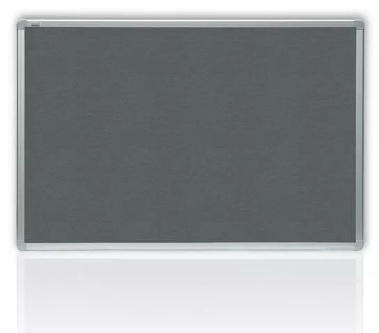 Topdrop – Filcová šedá tabule 45 x 60 cm, ALU rám 2x3 | Kancelářská technika od Topdrop.cz