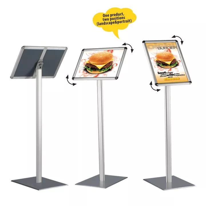 Topdrop – Informační tabule na stojanu 120 cm, A3 na šířku i výšku. MT DISPLAYS | Kancelářská technika od Topdrop.cz