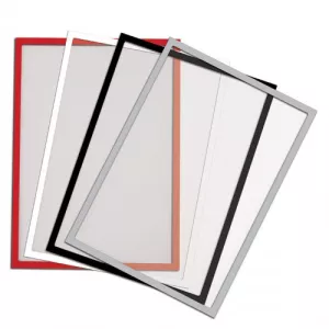 Praktická průhledná kapsa pro umístění dokumentu A4 na magnetickou plochu.