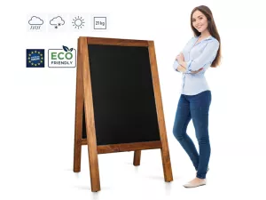 Topdrop – Venkovný dřevěnný stojan PRO 118 x 65 cm | Kancelářská technika od Topdrop.cz