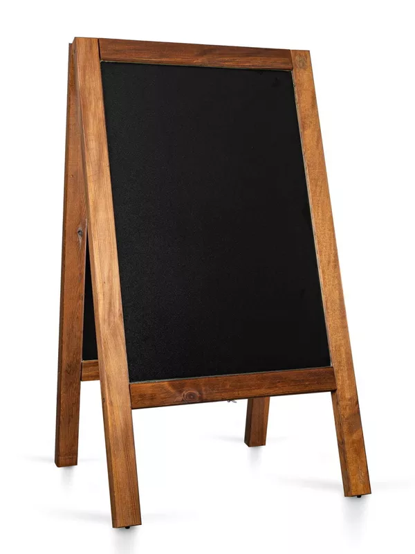 Topdrop – Venkovný dřevěnný stojan PRO 118 x 65 cm | Kancelářská technika od Topdrop.cz