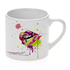 Keramický bílý hrnek espresso pro sublimační potisk