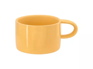 Elegantní sublimační hrnek v žluté barvě