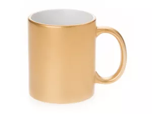 Kvalitní keramický hrnek pro sublimační potisk zlatý.