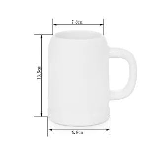 Topdrop – Pivní korbel určený pro potisk sublimační technologií, obsah 500 ml. | Kancelářská technika od Topdrop.cz