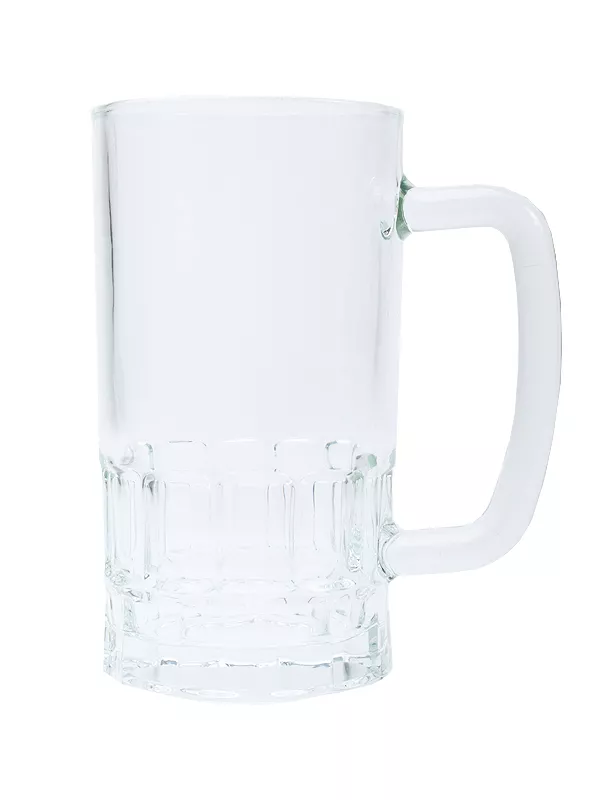 Topdrop – Pivní půllitr skleněný čirý 20 Oz s prolisy ve spodní části. | Kancelářská technika od Topdrop.cz