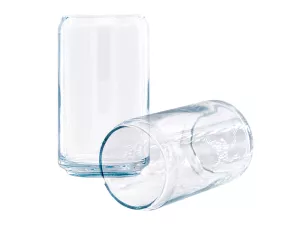 Čirá sklenička pro potisk sublimací nebo tonerem.