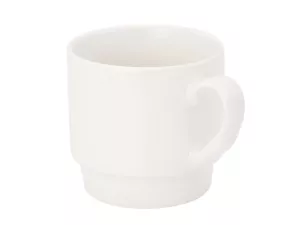 Topdrop – Elegantní porcelánový hrnek v bílé barvě | Kancelářská technika od Topdrop.cz