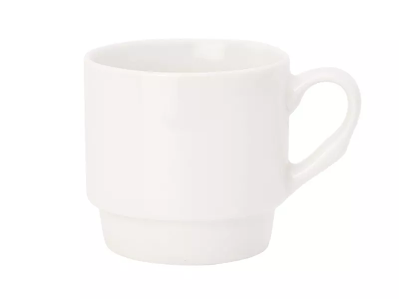 Topdrop – Elegantní porcelánový hrnek v bílé barvě | Kancelářská technika od Topdrop.cz