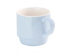 Topdrop – Elegantní porcelánový hrnek v pastelové, světle modré barvě. | Kancelářská technika od Topdrop.cz