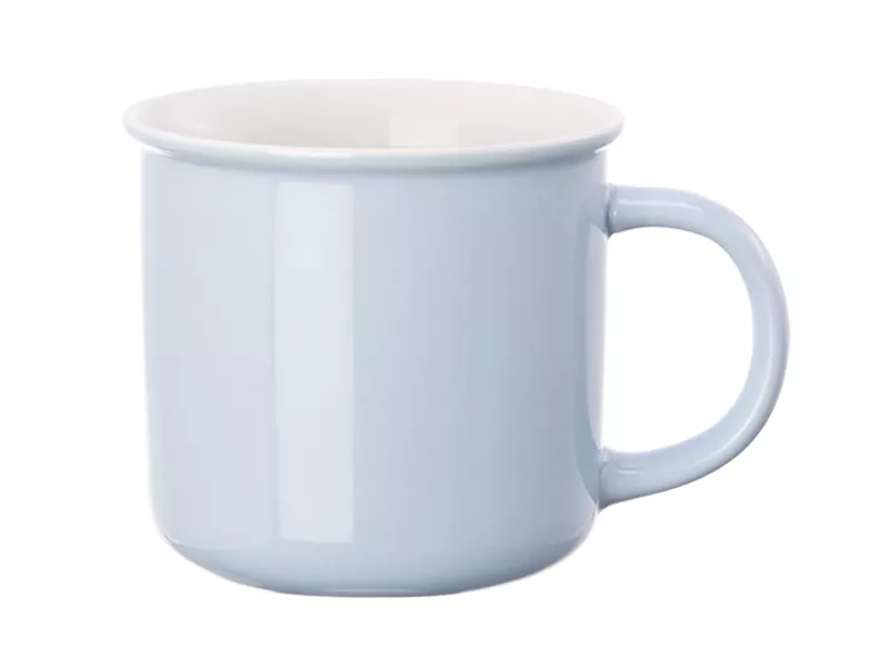 Topdrop – Exklusivní barevný porcelánový hrnek v pastelových barvách s bílou elegantní linkou | Kancelářská technika od Topdrop.cz