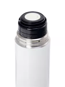 Topdrop – Termoska s bílou tiskovou plochou a kovovým víčkem - 750 ml. | Kancelářská technika od Topdrop.cz