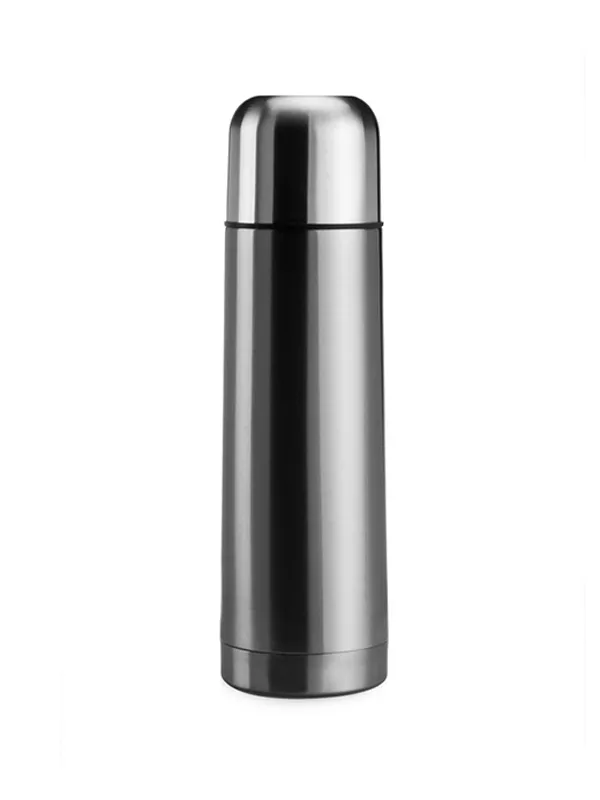 Topdrop – Stříbrná termoska s kovovým kelímkem 750 ml. | Kancelářská technika od Topdrop.cz