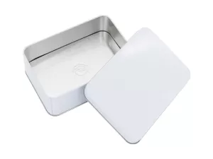Topdrop – Dárková plechová krabička velikosti M - 16,5 x 20 x 6,1 cm. | Kancelářská technika od Topdrop.cz