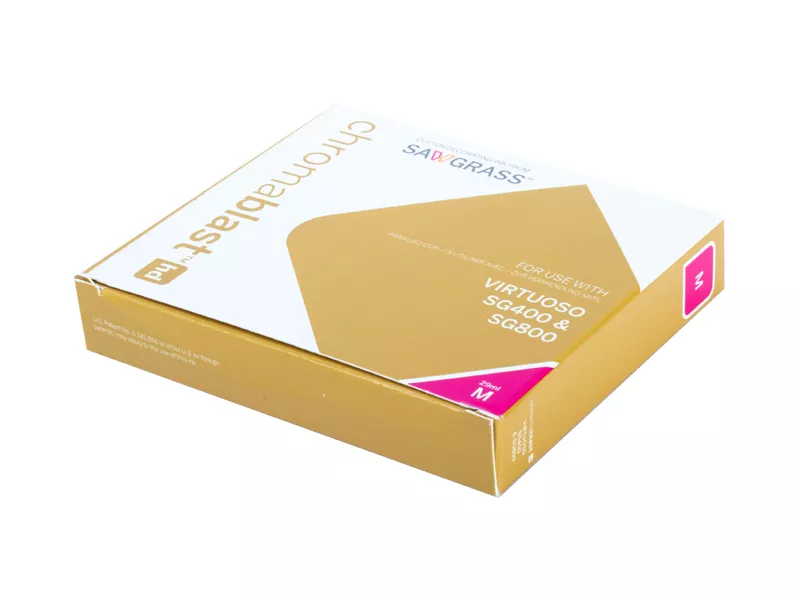 Topdrop – Inkousty chromablast pro tisk na bavlnu v barvě Magenta - pro tiskárny Sawgrass Virtuoso SG400 a SG800 | Kancelářská technika od Topdrop.cz