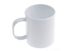 Bílý polymerový hrnek 11 Oz - objem 300 ml