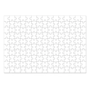 Puzzle A4 potisk sublimací - formát A4, 96 dílků