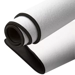 Topdrop – Rohožka měkká s černým obšitím pro potisk sublimací 60 x 40 x 0,5 cm | Kancelářská technika od Topdrop.cz