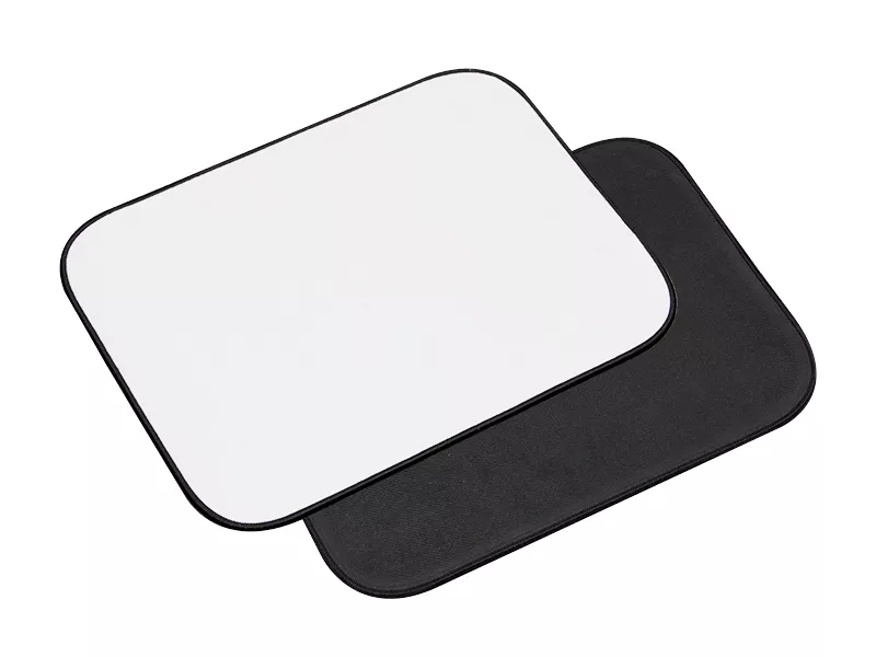 Topdrop – Rohožka měkká s černým obšitím pro potisk sublimací 60 x 40 x 0,5 cm | Kancelářská technika od Topdrop.cz