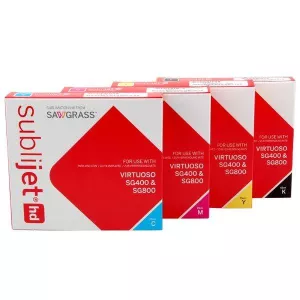 Cartridge se sublimační inkoustem pro Virtuoso SG 400 - barva černá
