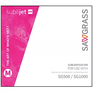 Cartridge se sublimační inkoustem pro Virtuoso SG 500 a SG 1000 - barva červená