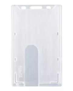 Tuhá plastová visačka pro magnetické karty, rozměr 86 x 54 mm
