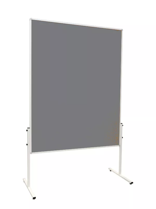 Topdrop – Moderační tabule PREMIUM s šedým textilním povrchem. 2x3 | Kancelářská technika od Topdrop.cz