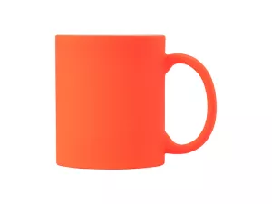 Topdrop – Hrnek s fluorescenční barvou pro potisk sublimací v oranžové barvě. | Kancelářská technika od Topdrop.cz
