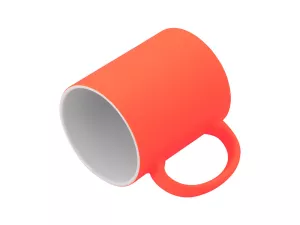 Topdrop – Hrnek s fluorescenční barvou pro potisk sublimací v oranžové barvě. | Kancelářská technika od Topdrop.cz