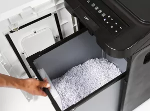 Topdrop – Skartovací stroj s automatickým podavačem na 350 listů 70g/m2. | Kancelářská technika od Topdrop.cz