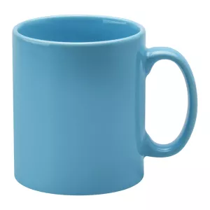 Keramický hrnek pro potisk sublimací nebo pomocí OKI a fólií Multitrans - barva: světle modrá