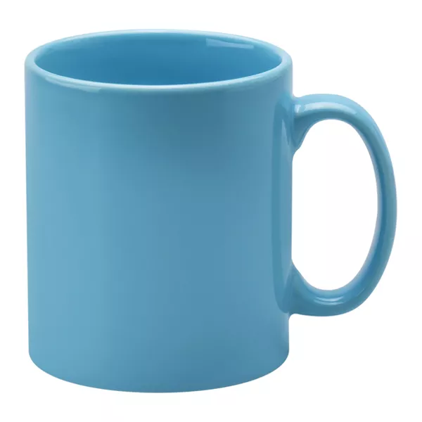 Topdrop – Keramický hrnek pro potisk sublimací nebo pomocí OKI a fólií Multitrans - barva: světle modrá | Kancelářská technika od Topdrop.cz