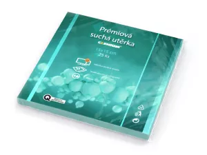 Prémiová suchá utěrka z netkané textilie.