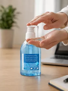 Topdrop – Účinný desinfekční gel na ruce proti bakteriím a virům v ekonomickém balení 250 ml. CLENIUM | Kancelářská technika od Topdrop.cz