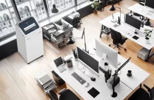 Topdrop – Profesionální skartovačka s dotykovou obrazovkou s vysokým zabezpečením pro středně velké a velké kanceláře. KOBRA | Kancelářská technika od Topdrop.cz