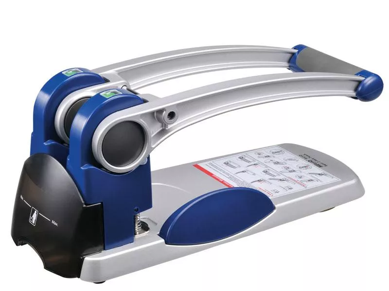 Topdrop – Výkonný ergonomický děrovač papíru s nastavitelným dorazem. KW-TRIO | Kancelářská technika od Topdrop.cz