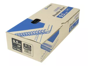 Topdrop – Dvojité kovové hřbety formátované – 30 cm, balení 100 ks COPIERLAND | Kancelářská technika od Topdrop.cz