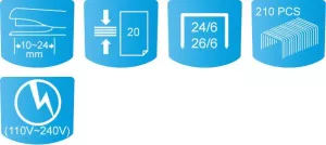 Topdrop – Stolní elekrická sešívačka se systémem plochého sešívání Flat-Clinch. KW-TRIO | Kancelářská technika od Topdrop.cz