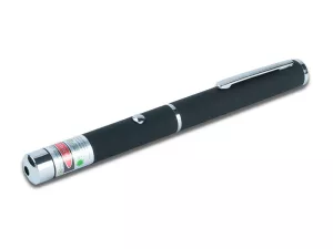 Laserové ukazovátko 13.5x165 mm se zeleným paprskem.