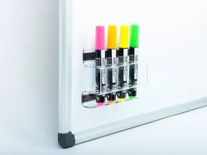 Topdrop – Elegantní transparentní držák na 4 popisovače. ARTA | Kancelářská technika od Topdrop.cz
