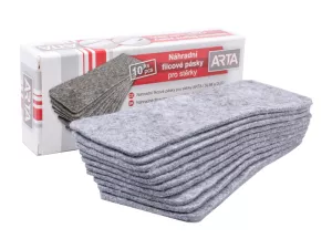 Náhradní filcy ARTA pro stěrky ARTA,  SLIM a DUO 10 ks
