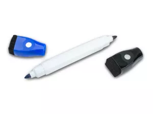 Topdrop – Dvoubarevný oboustranný popisovač s magnety a filcovými stěrkami. | Kancelářská technika od Topdrop.cz