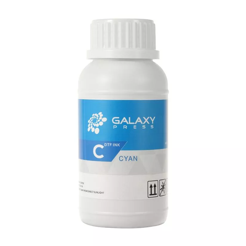 Topdrop – Inkoust GALAXY pro DTF - objem 200 ml - cyan | Kancelářská technika od Topdrop.cz