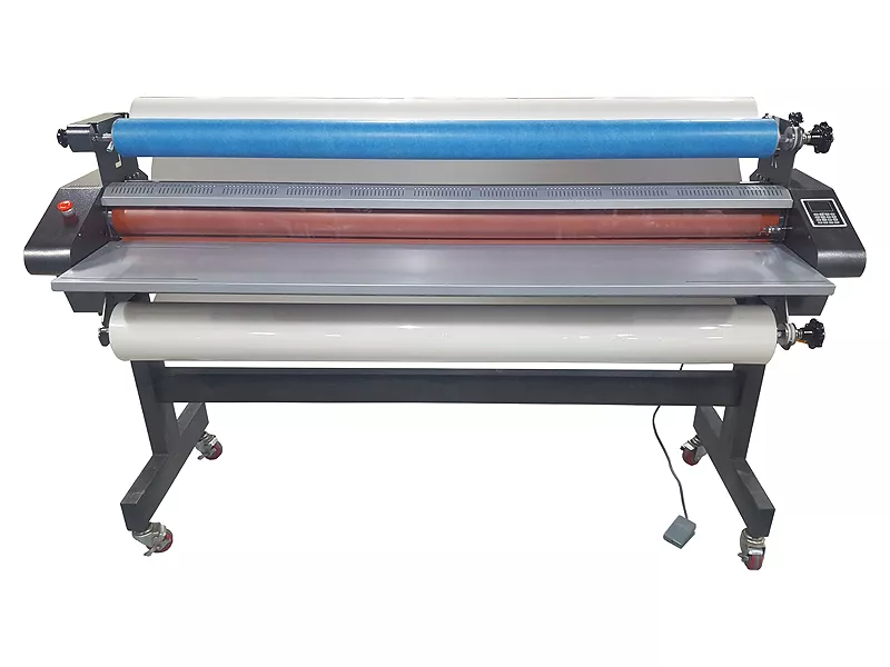 Topdrop – Profesionální rolový laminátor šíře 1200 mm pro studenou i teplou laminaci. DSB-SKY | Kancelářská technika od Topdrop.cz